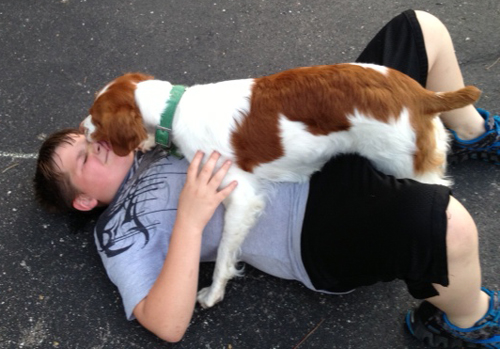 Andrew with Renegade Brittany Ellie